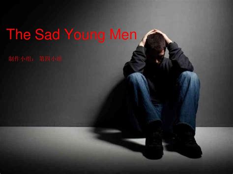 The sad young man总结